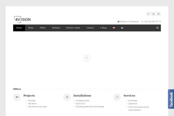 Site using Web-font-social-icons plugin