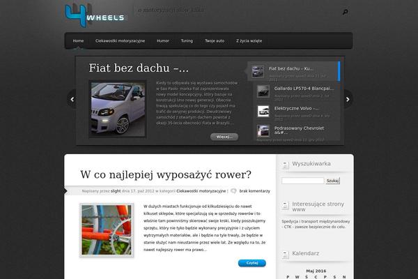 Polished theme site design template sample