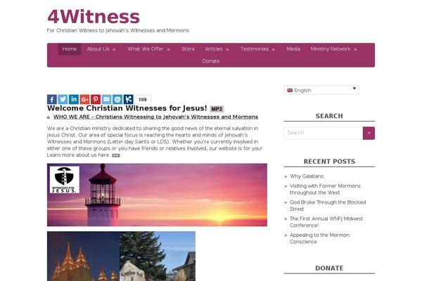 Site using Simplified Social Share plugin