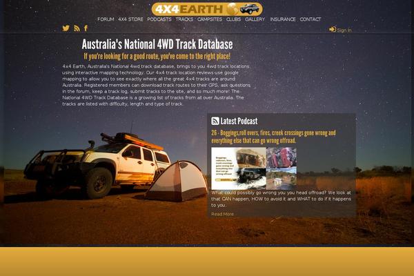 4x4earth.com.au site used 4x4earth