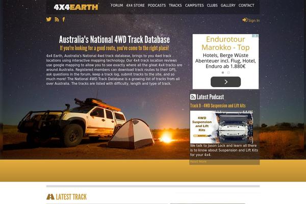 4x4earth theme websites examples