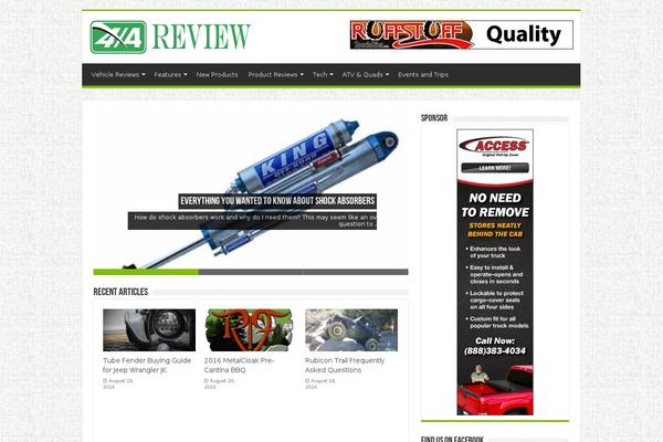 Site using J Shortcodes plugin