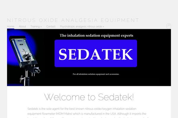 Serene theme site design template sample