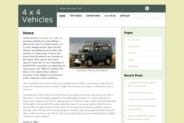 Teamster theme site design template sample
