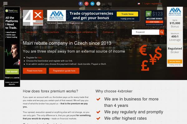 Site using Tradays-economic-calendar plugin