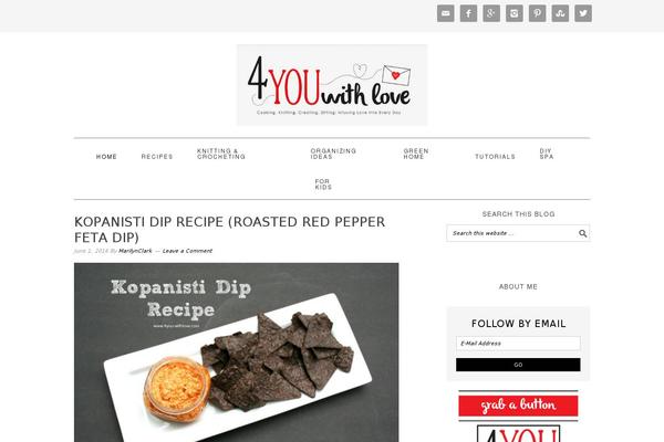 Foodie Pro theme site design template sample