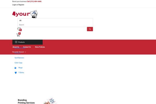 Besa theme site design template sample