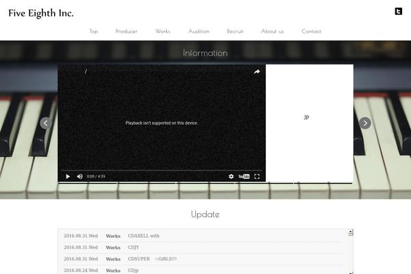 Pc theme site design template sample