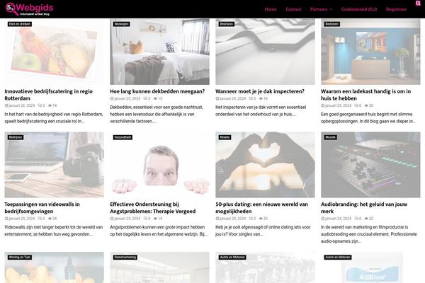 Pennews-child theme site design template sample