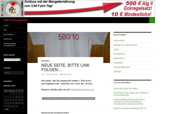 BlogNews theme site design template sample