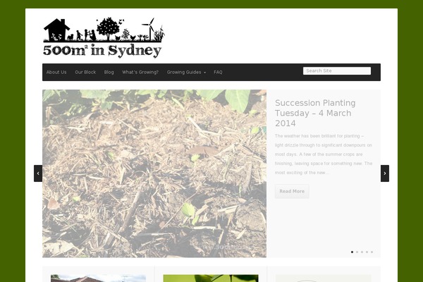 Seed theme site design template sample