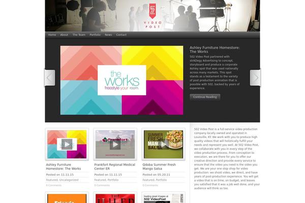 On Demand theme site design template sample