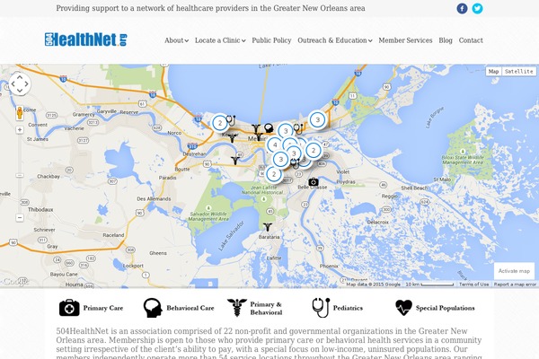 504healthnet.org site used Healthy-hospitality