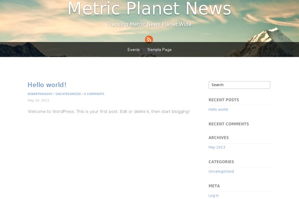 Parallax theme site design template sample