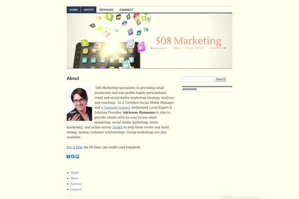Coraline theme site design template sample