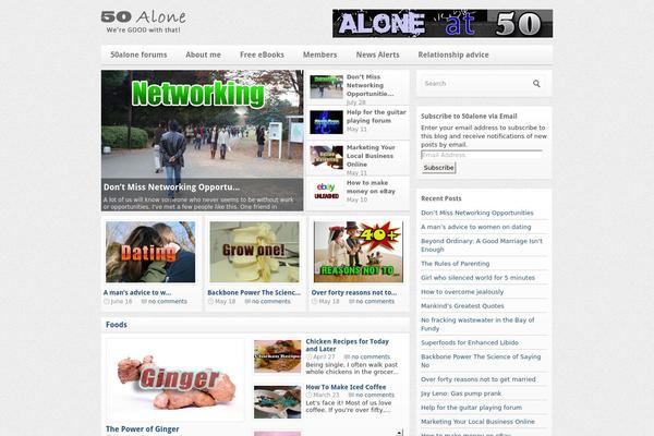 50alone.com site used silverOrchid