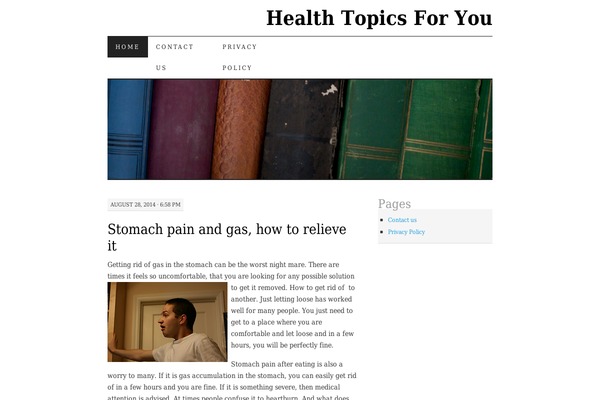 Pilcrow theme site design template sample