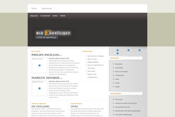 Interphase theme site design template sample