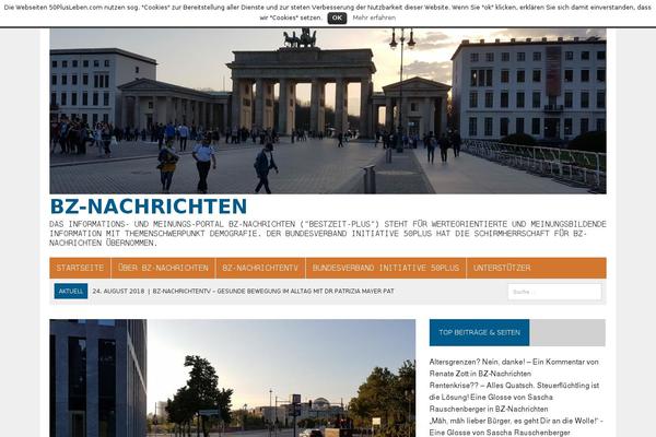 MH Newsdesk theme site design template sample