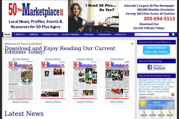 Ares theme site design template sample