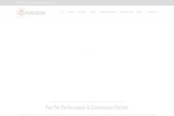 Redbiz theme site design template sample