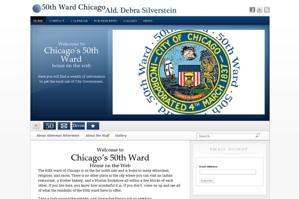 WhiteHouse Pro theme site design template sample