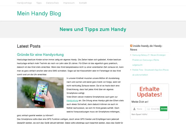 RestImpo theme site design template sample