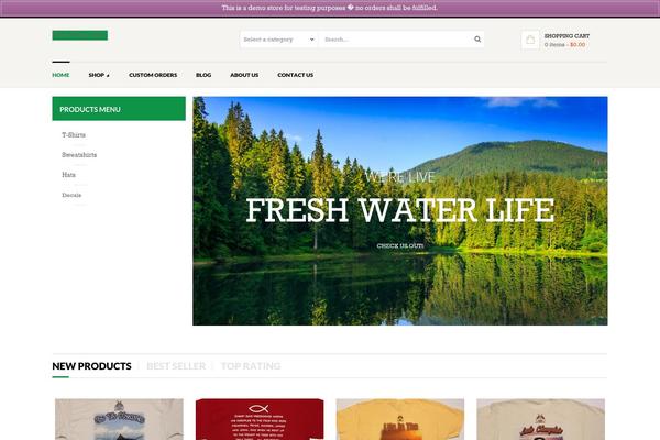 Superstore theme site design template sample
