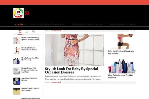 Falcon theme site design template sample