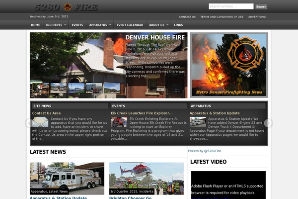 Breakingnewz theme site design template sample