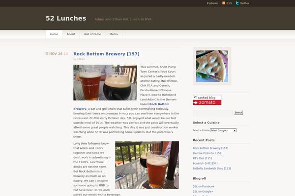 Titan theme site design template sample