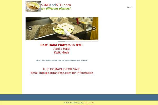 Goodspace theme site design template sample