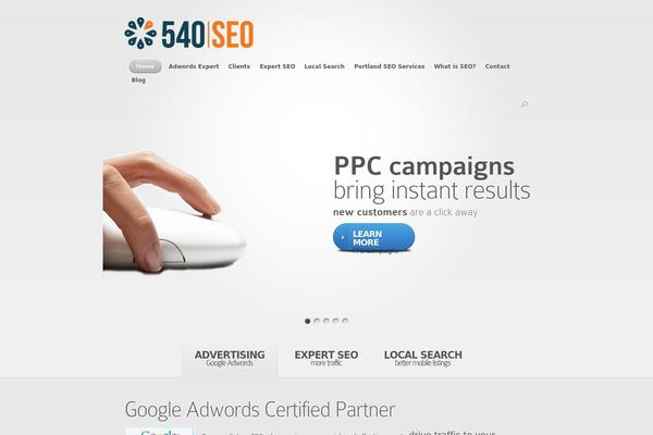 Nova theme site design template sample