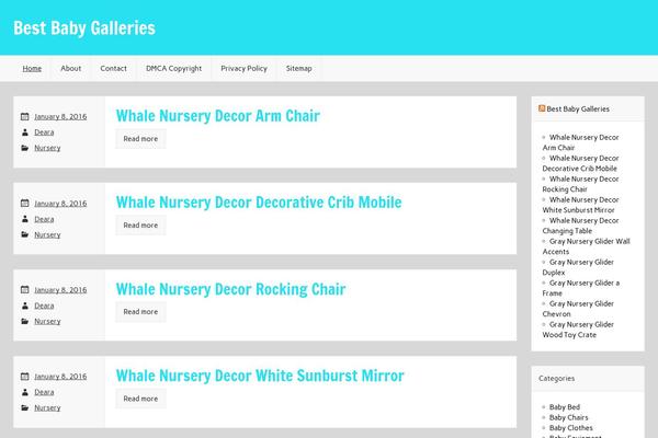 Rubine Lite theme site design template sample