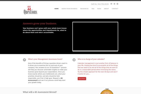 Aries theme site design template sample