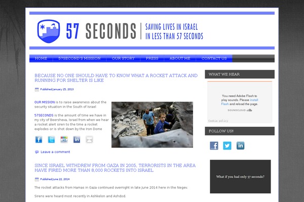57seconds.org site used Design8