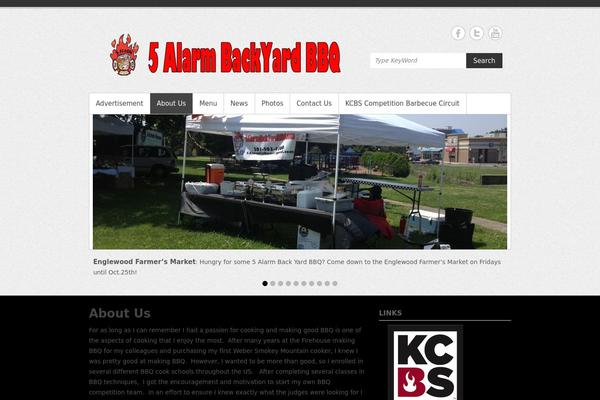 Simple Catch theme site design template sample