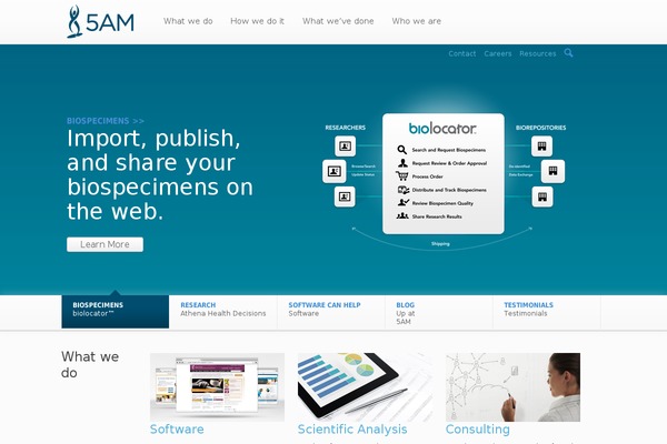 5amsolutions.com site used Unit-five-progression