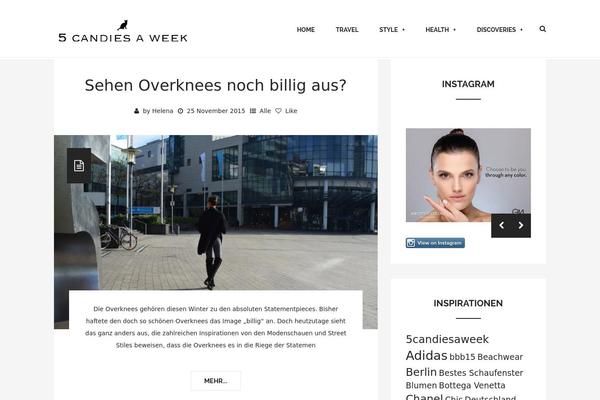 Misty Look theme site design template sample