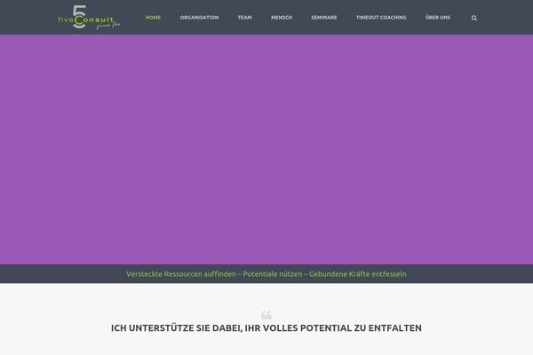 Quince theme site design template sample