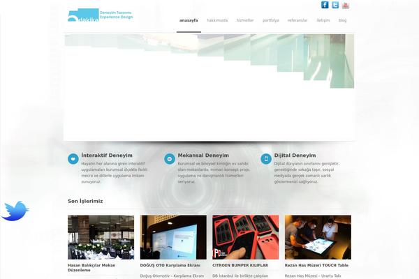 Incredible Wp theme site design template sample