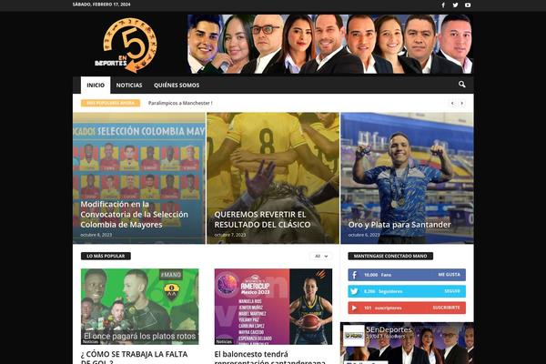 Site using Td-newsletter plugin