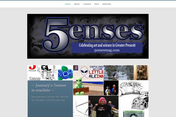 Mosaico theme site design template sample