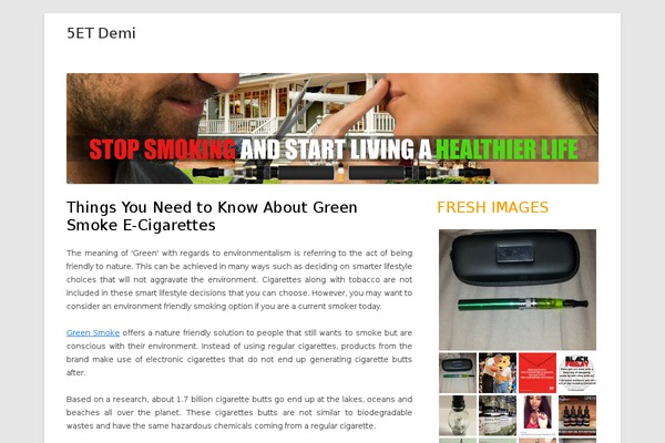 Site using Blue Wrench Video Widget plugin