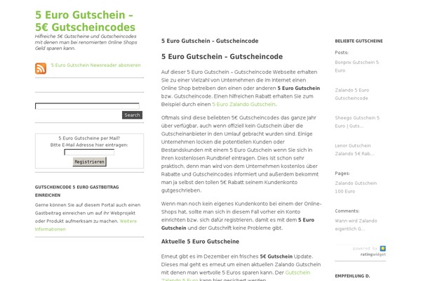 Ari theme site design template sample