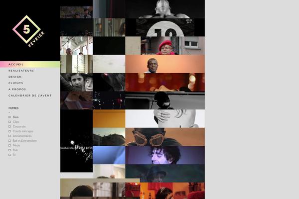 Elastico theme site design template sample