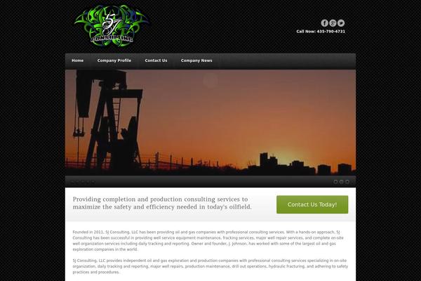 Akita theme site design template sample
