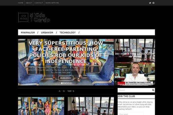 Site using Display Authors Widget plugin
