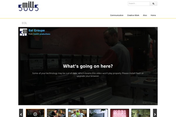 deTube theme site design template sample