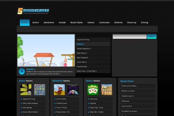 DarkWPA theme websites examples